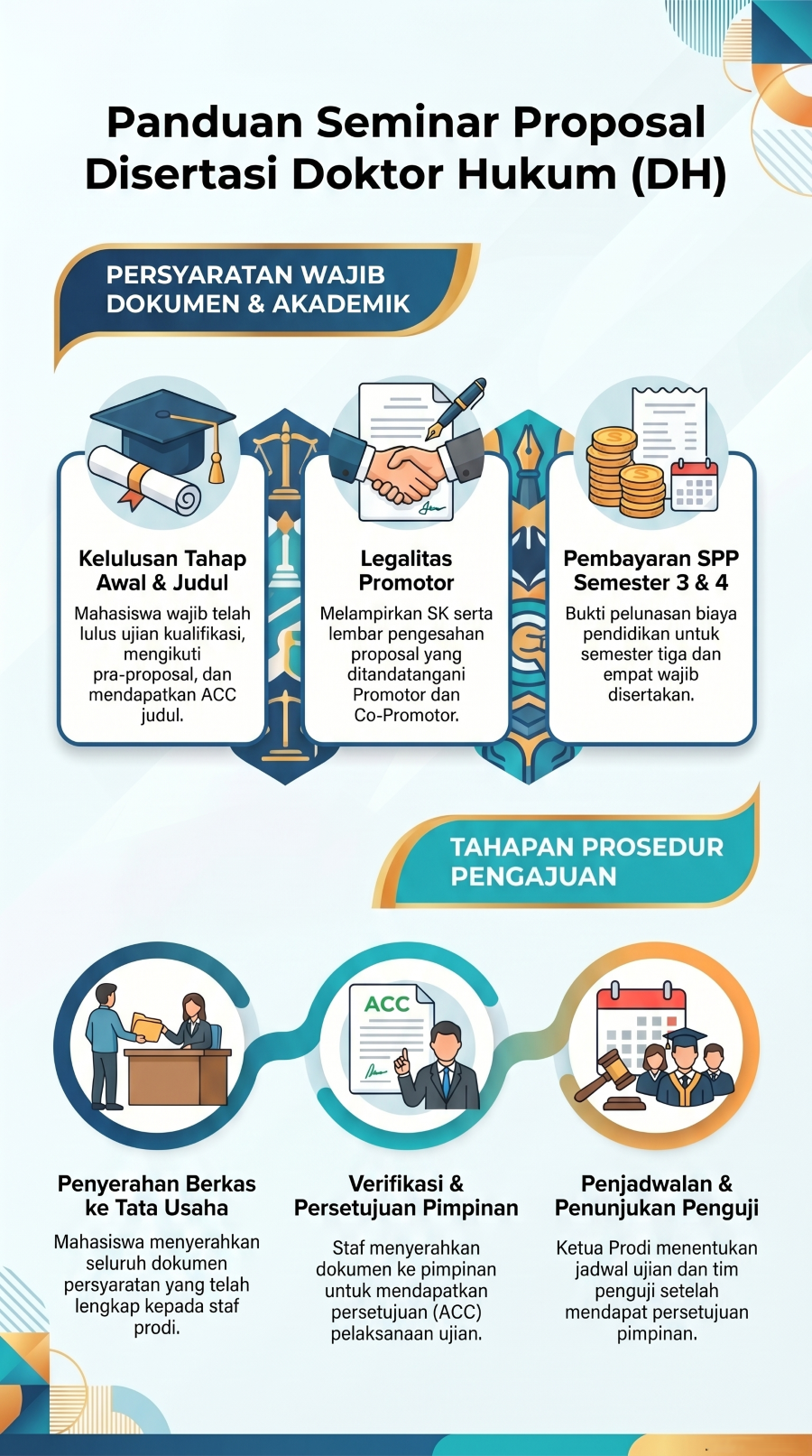 Alur Sempro Doktor Hukum